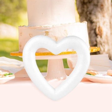 2x2/5/10 шт. Белый пенополистирол Шарики из пенополистирола Сердце из пенопласта