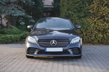 Mercedes Klasa C W205 Coupe Facelifting 1.5 200 184KM 2020 Mercedes-Benz Klasa C Salon PL 4Matic Tempomat Kamera LED Klima 2stre, zdjęcie 1