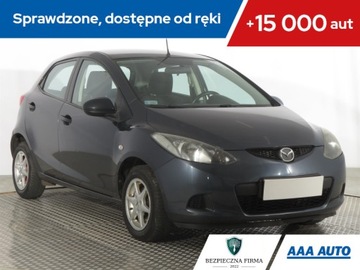 Mazda 2 II Hatchback 5d 1.3 75KM 2008 Mazda 2 1.4 i, Klima,ALU