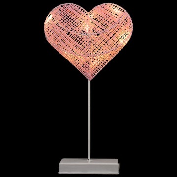 СЕРДЦЕ-ЛАМПА, НОЧНИКИ, НАСТОЛЬНЫЕ ЛАМПЫ