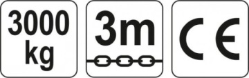 ТАЛЬ ЦЕПНАЯ 3.0Т (1 шт)