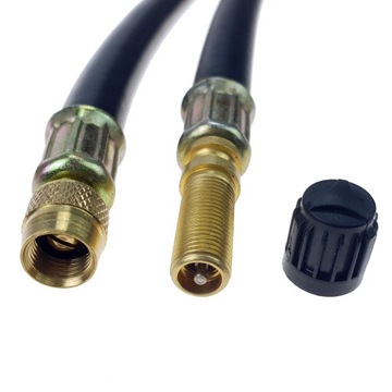 PRZEDŁUŻKA ZAWORU DO POMPOWANIA KÓŁ GUMOWA, DŁUGOŚĆ 180 MM - STIX