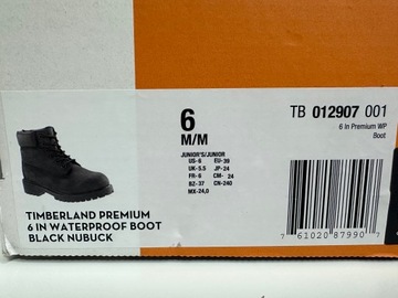 TIMBERLAND PREMIUM 6 IN WATERPROOF BOOT rozmiar 39