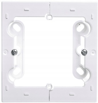 SIMON 54 Puszka natynkowa pojedyncza biała