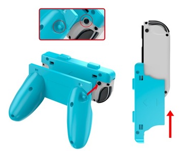 2 держателя HandGrip Joy-Con для Nintendo Switch / Switch OLED