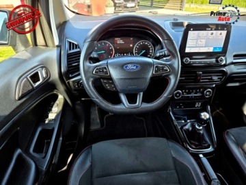 Ford Ecosport II SUV Facelifting 1.0 EcoBoost 125KM 2019 Ford EcoSport ST-line Black edition 1.0 125KM, idealny, serwisowany Benzyna, zdjęcie 27