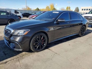 Mercedes Klasa S W222 2016 Mercedes-Benz Klasa S 2016 MERCEDES-BENZ S 63 AMG silnik 5.5 L 5.5 Benzyna, zdjęcie 1