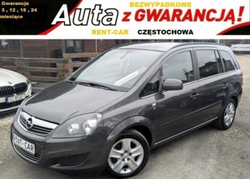 Opel Zafira B 1.6 Twinport ecoFLEX 115KM 2011 Opel Zafira 1.6i 116PS OPŁACONY Bezwypadkowy
