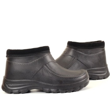 МУЖСКИЕ КОРОТКИЕ УТЕПЛЕННЫЕ ЛЕГКИЕ БОТИНКИ ИЗ ПЕНЫ