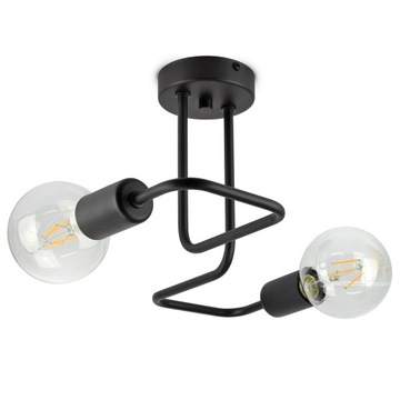 LAMPA SUFITOWA PLAFON Ż LOFT EDISON LABIRYNT G95