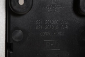 TOYOTA GT86 KONZOLA STŘEDNÍ  2.0 GT 2012 RHD