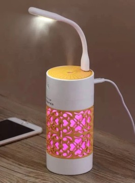 УВЛАЖНИТЕЛЬ ВОЗДУХА, ДИФФУЗОР, СВЕТОДИОДНАЯ ЛАМПА, USB-ВЕНТИЛЯТОР