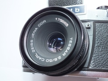 EXA 1b + Tessar 50 мм 1:2,8 Carl Zeiss Jena Pack.