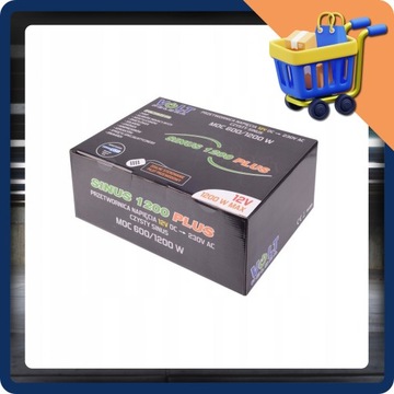 Volt przetwornica sinus plus 1200 12v 600w 1200w do awaryjnego pieca co