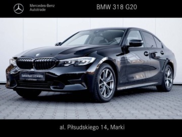 BMW Seria 3 G20-G21 Limuzyna 2.0 318i 156KM 2021 BMW Seria 3 Pierwszy wlasciciel , salon PL 2.0 Benzyna 156KM