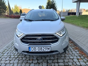 Ford Ecosport II SUV Facelifting 1.0 EcoBoost 125KM 2019 Ford EcoSport LEDNaviClimatronicSkoraPDCFull OPCJANowy Rozrzad, zdjęcie 1