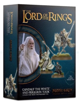 GANDALF THE WHITE & PEREGRIN TOOK , LOTR
