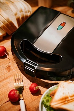 ТОСТЕР 3в1 ГРИЛЬ ПАНИНИ 1000ВТ СЭНДВИЧ-ТОДЕР С АРАХИСОМ