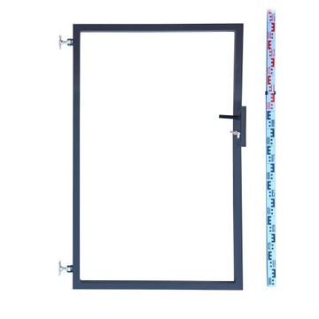 FURTKA 150cm antracyt grafit RAMKA RAL7016 ogrodzeniowa 153cm