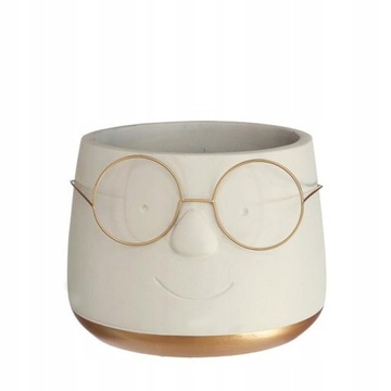 DONICZKA OSŁONKA GŁOWA 16 cm METALOWE OKULARY