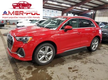 Audi Q3 II 2022 Audi Q3 PREMIUM S LINE 45, 4x4, od ubezpieczalni 2.0 Benzyna 228KM