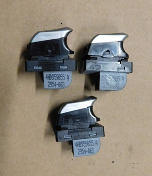 AUDI A6 C7 PANEL TLAČÍTKO OKNO CHRÓM 4H0959855A
