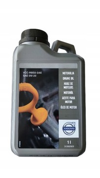 VOLVO OLEJ MOTOROVÝ 0W20 VCC-RBS0-2AE 31392923 OE