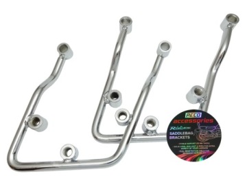 SAFE LOCK Хромированные багажники для HONDA VT 1100 C2 ACE SHADOW / 11 см