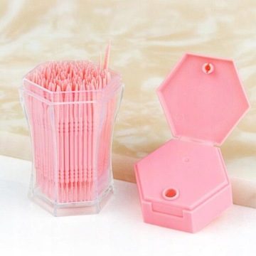 200 шт./бутылка двуглавая зубная щетка