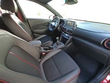 Hyundai Kona I Crossover 1.0 T-GDI 120KM 2019 Hyundai Kona 2020/2019, salon, I wł. serwis, zdjęcie 13
