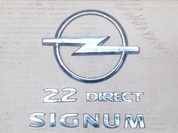 24467407 ZNAKY ZNAK KRYT ZADNÍ OPEL VECTRA C SIGNUM
