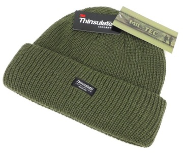 MIL-TEC ЗИМНЯЯ ВОЕННАЯ ШАПКА С УТЕПЛЕНИЕМ 3M THINSULATE WARM OLIVE