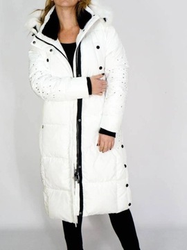 Płaszcz zimowy pikowany ciepły Desigual XL