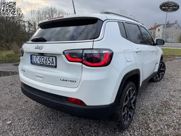 Jeep Compass II SUV 1.4 Multiair 170KM 2019 Jeep Compass Limited - 4x4 -Szwajcaria - Swiezy serwis Automat 1.4, zdjęcie 3