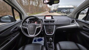 Opel Mokka I SUV 1.6 CDTI Ecotec 136KM 2016 Tylko 129oookm CZARNA MOKKA* Kamera*Nawigacja* Skóra* GWARANCJA 12MIESIĘCY, zdjęcie 12