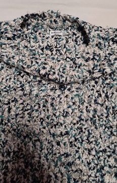swetr damski M BERSHKA kolorowy krótki