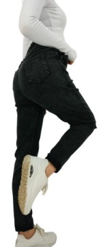 Женские джинсовые брюки, удобные джинсы с высокой талией