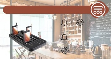 Пейджер для ресторана Retekess TD173, 500 м, 7 режимов, 20 пейджеров