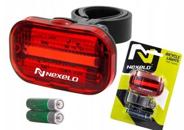 Lampka tylna NEXELO 15xLED na baterie
