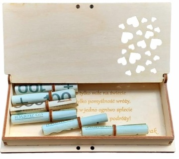 ДЕНЕЖНАЯ КОРОБКА СУВЕНИРЫ СВАДЕБНАЯ ГРАВИРОВКА