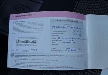 Citroen C3 Aircross  I Crossover 1.6 BlueHDI 100KM 2017 Citroen C3 Aircross MANUAL BEZWYPADKOWY gwarancja zarejestrowany, zdjęcie 36