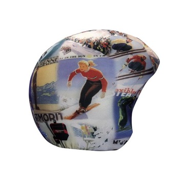 Nakładka na kask COOLCASC Cool Print Vintage