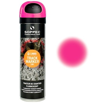 FARBA GEODEZYJNA SPRAY SOPPEC TRACK MARKER PINK