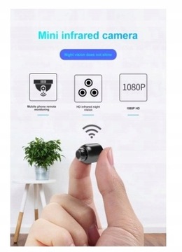 Mini kamera 1080P HD Bezprzewodowa kamera IP Night
