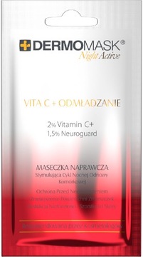 L'Biotica Dermomask Vita C Odmłodzenie maseczka