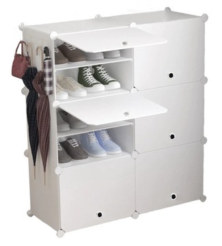 Модульный шкаф, обувница, полотенцесушитель в санузел, комната, 12 уровней