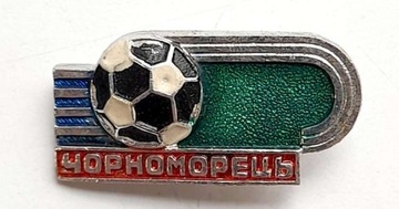 Odznaka Czernomorec Odessa stadion z piłką