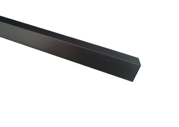 KĄTOWNIK PCV Osłona PVC NAROŻNIK 10x10mm CZARNY 250cm