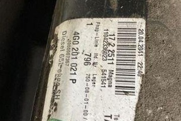 NÁDRŽ PALIVA AUDI A6 ALLROAD (4BH, C5) 4G0201021P 3.0L DIESEL 132KW 2013