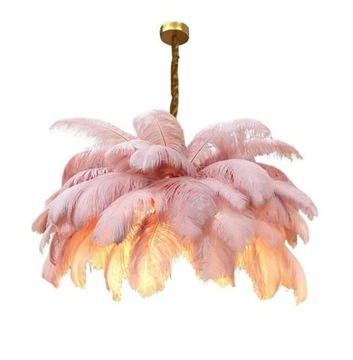 ДЕКОРАТИВ ИЗ ПЕРО СТРАУСА ДЛЯ РОЗОВОЙ СВАДЕБНОЙ ВАЗЫ